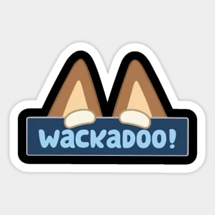Wackadoo Sticker